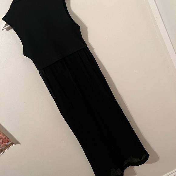 Testimony Los Angeles Sleeveless Long Duster Studded Collar Size Small - Picture 7 of 10